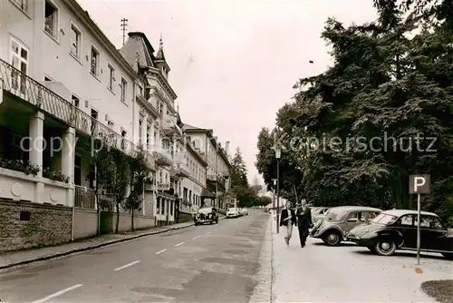 AK / Ansichtskarte  Schlangenbad_Taunus Rheingaustrasse Schlangenbad_Taunus