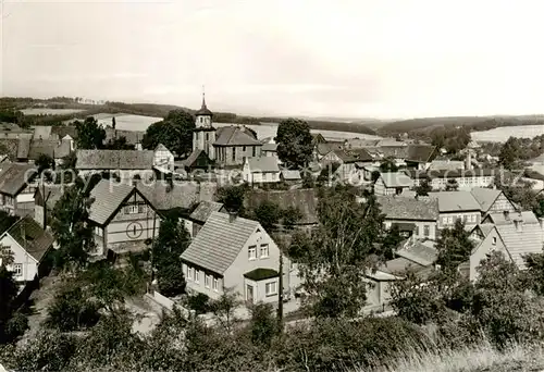 AK / Ansichtskarte  Strassberg_Harzgerode Ortsansicht Strassberg Harzgerode