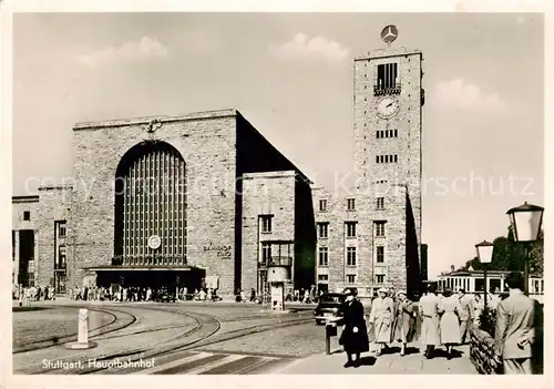 AK / Ansichtskarte  Stuttgart Hauptbahnhof Stuttgart