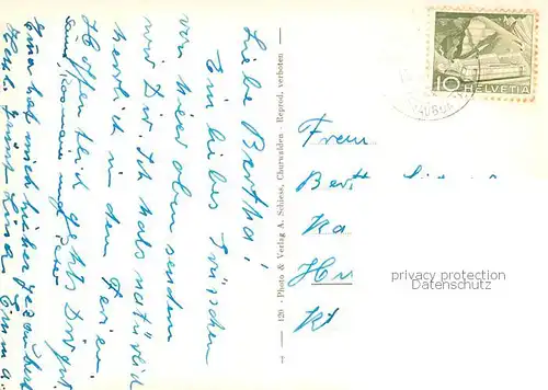 AK / Ansichtskarte  Tschiertschen_GR Winteridyll 