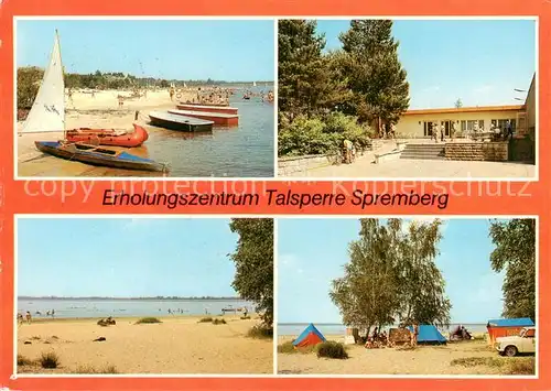 AK / Ansichtskarte  Spremberg-Neusalza Nordstrand Bagenz Konsumgaststaette Strand Campingplatz Spremberg-Neusalza