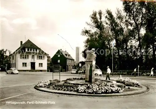 AK / Ansichtskarte  Herzogenrath Ferd Schmetz Platz Herzogenrath