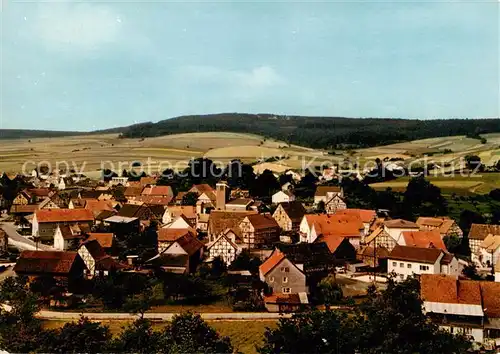 AK / Ansichtskarte  Rengshausen_Hessen Panorama Rengshausen Hessen