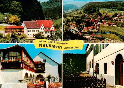 AK / Ansichtskarte 73830524 Artelshofen_Vorra Alten und Pflegeheim Neumann Panorama 