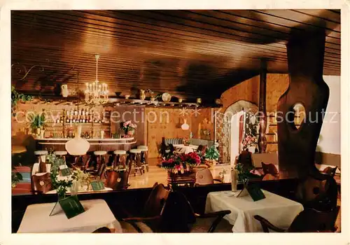 AK / Ansichtskarte  Garmisch-Partenkirchen Riessersee Hotel Hotelbar Garmisch-Partenkirchen