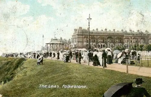 AK / Ansichtskarte Folkestone_UK The Leas 
