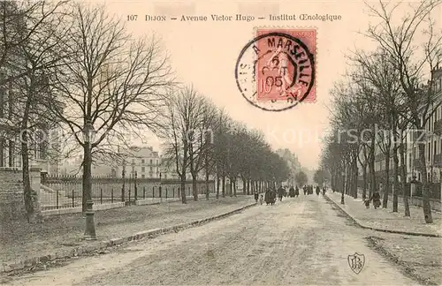 AK / Ansichtskarte Dijon_21_Cote d_Or Avenue Victor Hugo Institut Oenologique 