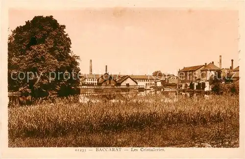 AK / Ansichtskarte Baccarat_54 Les Cristalleries 