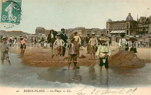 AK / Ansichtskarte Berck Plage_62 La Plage 