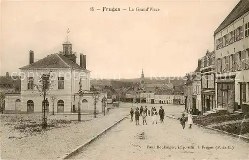 AK / Ansichtskarte Fruges_62_Pas de Calais La Grand Place 
