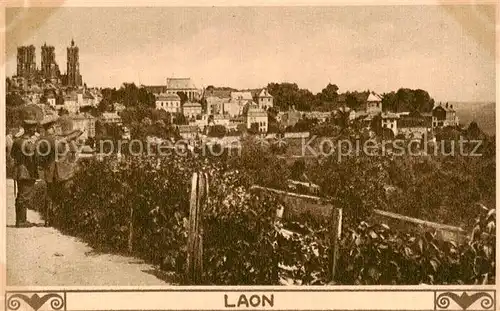 AK / Ansichtskarte Laon_02_Aisne Panorama 