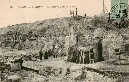 AK / Ansichtskarte Verdun__55_Meuse Bataille de Verdun Le celebre Fort de Vaux 