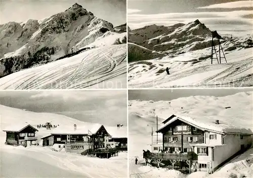 AK / Ansichtskarte Ober Tschappina_Obertschappina_GR Panorama Berghaus Pension Restaurant Alpenblick 