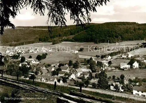 AK / Ansichtskarte Elkeringhausen_Winterberg Panorama 