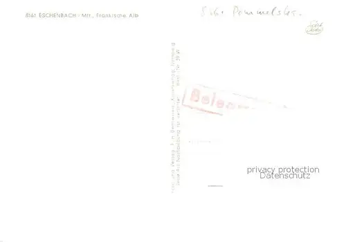 AK / Ansichtskarte Eschenbach_Mittelfranken Panorama Eschenbach Mittelfranken