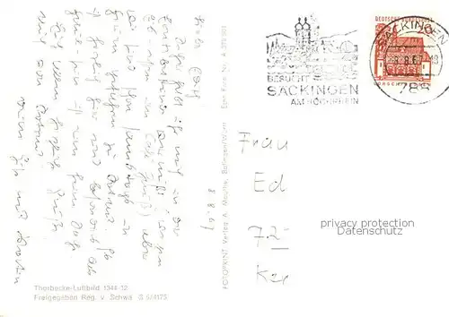 AK / Ansichtskarte Goerwihl Fliegeraufnahme Goerwihl