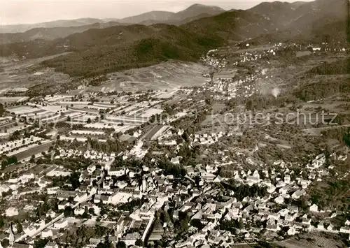 AK / Ansichtskarte Muellheim_Baden Fliegeraufnahme Muellheim_Baden