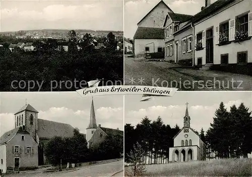 AK / Ansichtskarte Ehlingen Panorama Kirchen Parfuemerie Ehlingen
