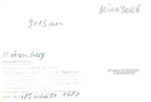 AK / Ansichtskarte Nuernberg Wasserturm Nuernberg