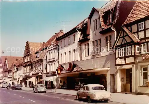 AK / Ansichtskarte Nienburg_Weser Langestrasse Nienburg Weser