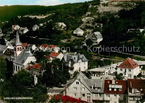 AK / Ansichtskarte Gemuend_Eifel Fliegeraufnahme Gemuend Eifel