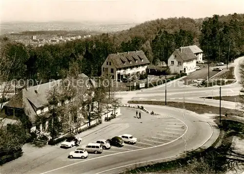 AK / Ansichtskarte Gerlingen__Wuerttemberg Hotel Waldrestaurant Schillerhoehe  