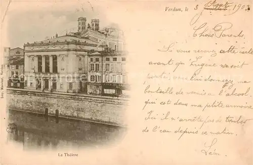 AK / Ansichtskarte  Verdun__55_Meuse Le Theatre 
