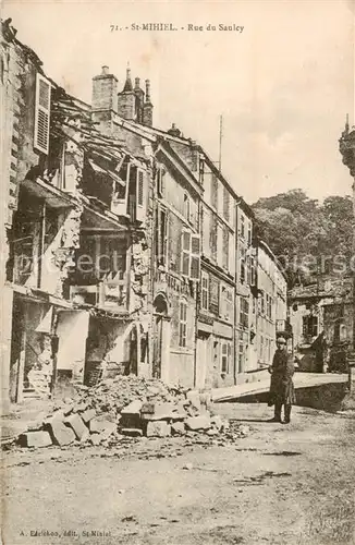 AK / Ansichtskarte  St_Mihiel_55 Rue du Saulcy 