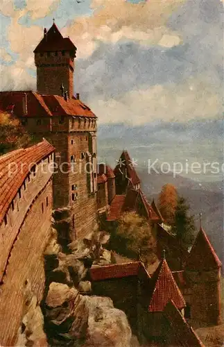 AK / Ansichtskarte  Hohkoenigsburg_Haut-Koenigsbourg Motiv 
