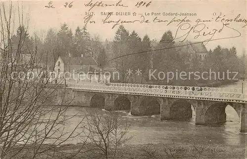 AK / Ansichtskarte  Saint-Dizier_Haute-Marne Le Pont Godard Jeanson Saint-Dizier Haute-Marne