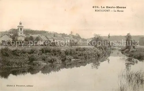 AK / Ansichtskarte  Riaucourt La Marne Riaucourt