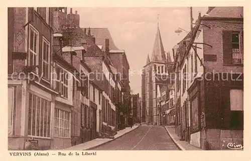 AK / Ansichtskarte  Vervins_02_Aisne Rue de la Liberte 