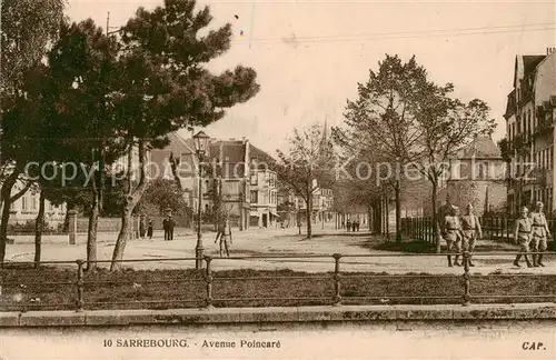 AK / Ansichtskarte  Sarrebourg_Saarburg_Lothringen Avenue Poincare 