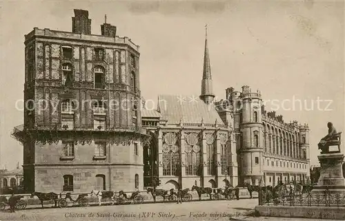AK / Ansichtskarte  St-Germain_78-en-Laye Chateau de Saint Germain Facade meridionale 
