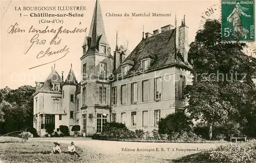 AK / Ansichtskarte  Chatillon-sur-Seine Chateau du Marechal Marmont Chatillon-sur-Seine
