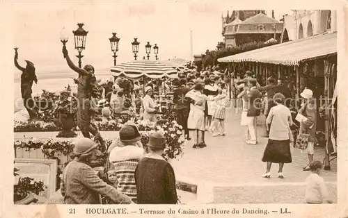 AK / Ansichtskarte  Houlgate_14_Calvados Terrasse du Casino a lHeure du Dancing 