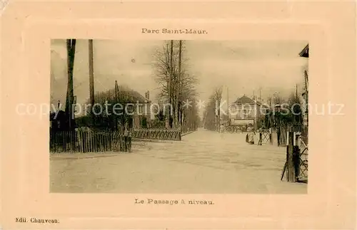 AK / Ansichtskarte  St-Maur__94_Creteil Parc Saint Maur Le Passage a niveau 