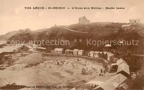 AK / Ansichtskarte  Legue_St-Brieuc_22_Cotes-d_Armor Anse aux Moines Maree basse 