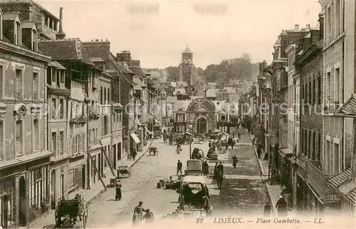 AK / Ansichtskarte  Lisieux_14 Place Gambetta 