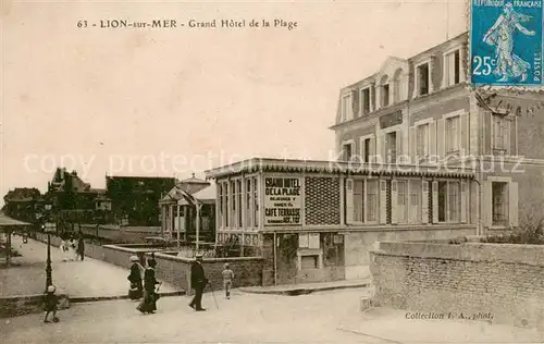 AK / Ansichtskarte  Lion-sur-Mer_14 Grand Hotel de la Plage 