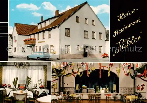 AK / Ansichtskarte  Nordhemmern Hotel Restaurant Poehler Gaststube Festsaal Nordhemmern