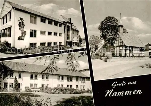 AK / Ansichtskarte  Nammen Gasthaus Kapelle Nammen