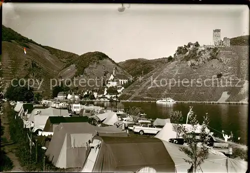 AK / Ansichtskarte  Beilstein_Mosel Panorama Campingplatz Beilstein_Mosel