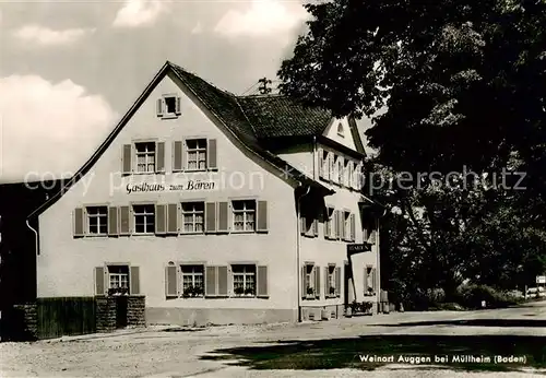 AK / Ansichtskarte  Auggen Gasthaus zum Baeren Auggen