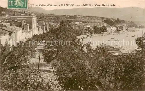 AK / Ansichtskarte Bandol_83 sur Mer Vue generale 
