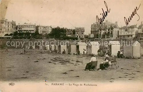 AK / Ansichtskarte Parame_St Malo_35 La Plage de Rochebonne  