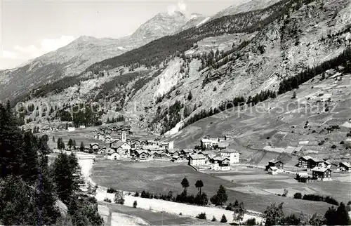 AK / Ansichtskarte Saas Grund_VS Panorama 