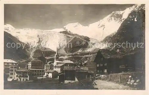 AK / Ansichtskarte Saas Fee_VS Allalin Alphubel 