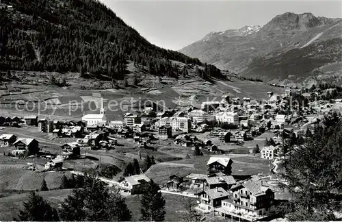 AK / Ansichtskarte Saas Fee_VS Panorama 