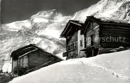 AK / Ansichtskarte Saas Fee_VS Hohnegg mit Alphubel 